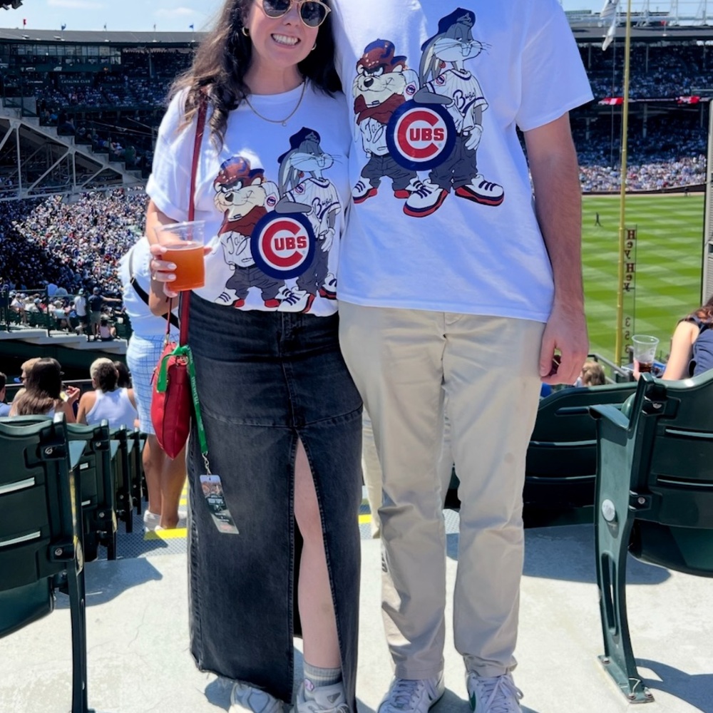 Chicago Cubs Looney Tunes T-Shirt